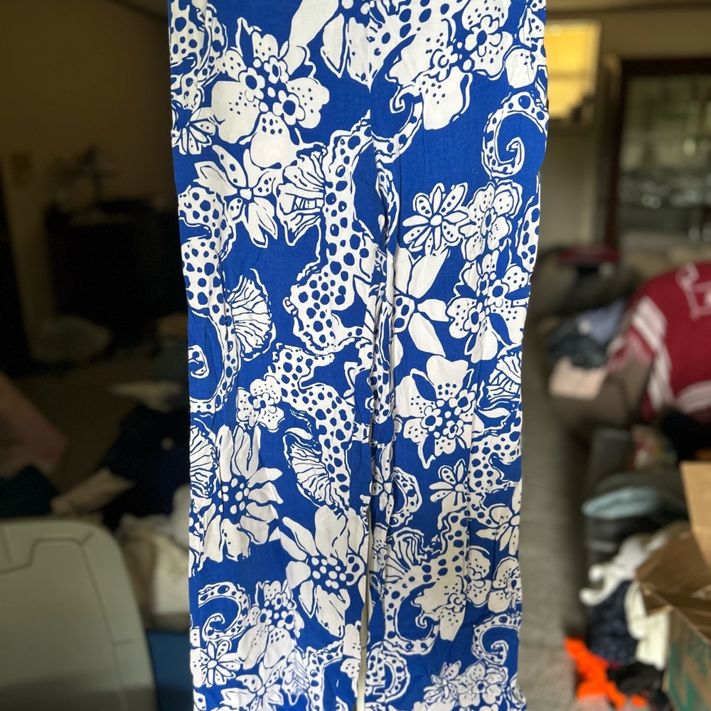 🐚Lilly Pulitzer Seahorse Palazzo Pants